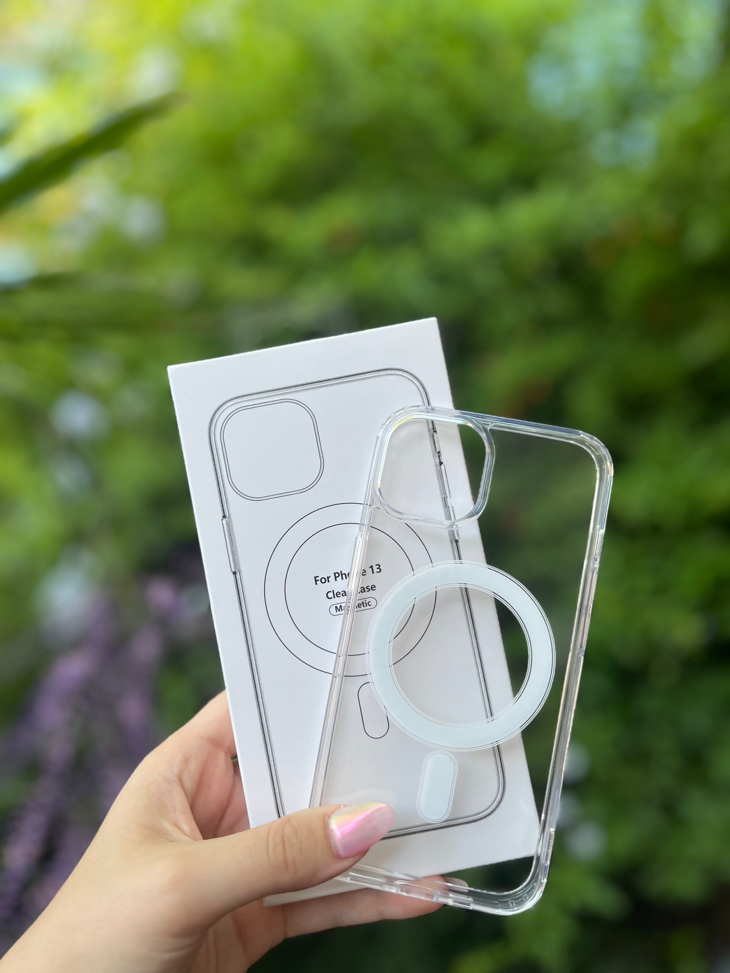 Case transparente MagSafe