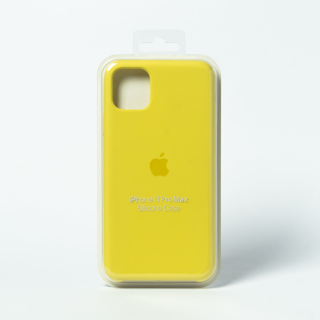 Ripley - FUNDA SILICONE CASE IPHONE 11 PRO MAX - AMARILLO